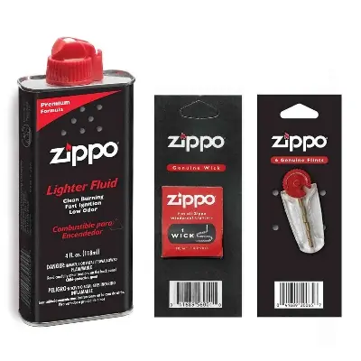 Picture of Zippo Fluid 125Ml With Flint & Wick Pack