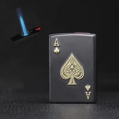 Picture of Meta Car Jet Flame Lighter Black