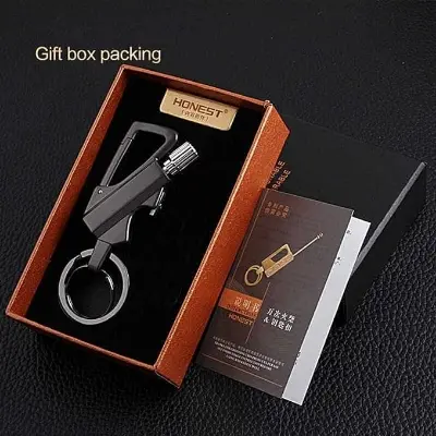 Picture of Lighter Matches Zippo Style Multi - Function Metal Key Ring Kain Bottle Collectible Lighter Without Zippo Oil
