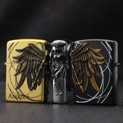 Picture of Amazon Design Zippo Oil Lighter