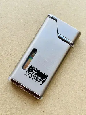 Picture of Broad Metal Lighter - Golden