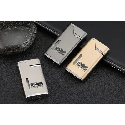 Picture of Broad Metal Lighter - Golden