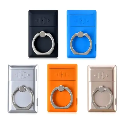 Picture of 2 in 1 Electric Coil Lighter Rechargeable USB Cigarette Lighter Flameless Windproof with Metal Phone Ring Stand Holder