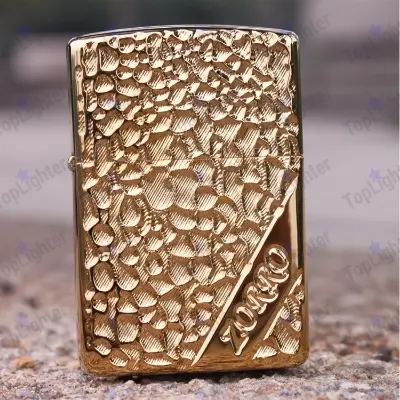 Picture of ZORRO Ultimate justic Bress Gold Color Zoppo Dot Dot Model Lighter