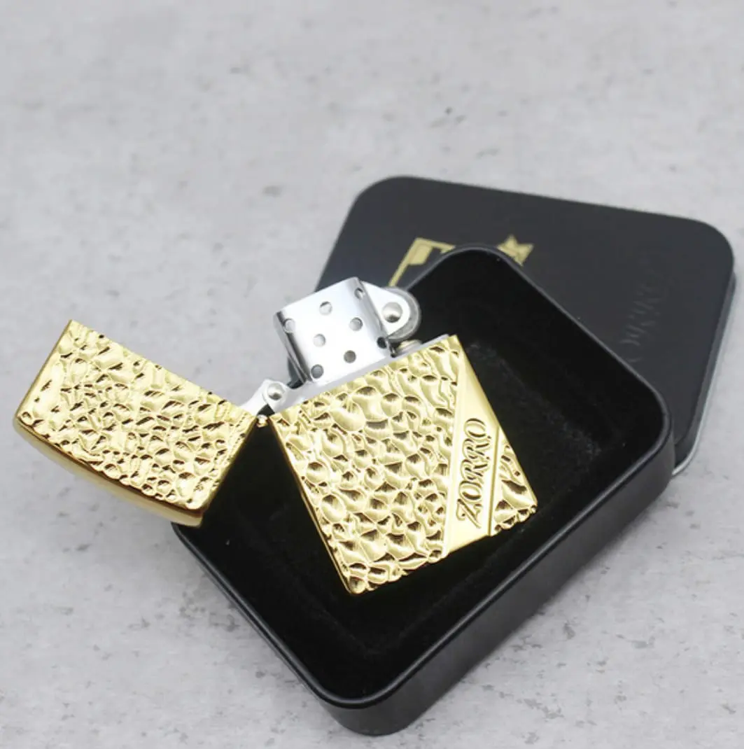 Picture of ZORRO Ultimate justic Bress Gold Color Zoppo Dot Dot Model Lighter