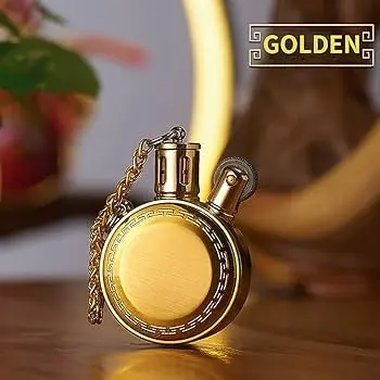 Picture of New Classic Vintage Pocket Fluid Lighter Mini Portable Metal Unusual Collection