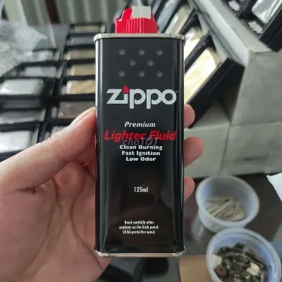 Picture of Zippo Cigarette Genuine Lighter Premium FLUID Fuel Petrol Refill 125ml (USA)