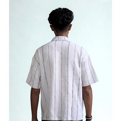 Picture of STRIPO Drop Shoulder Over sized For Men Off White