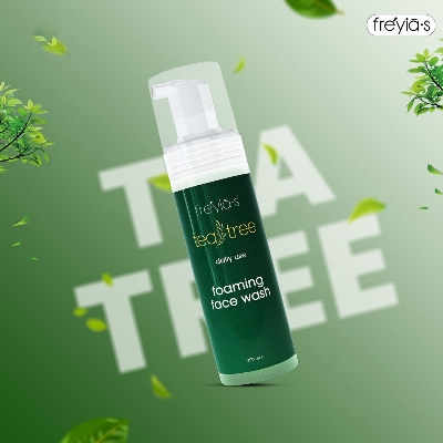 Picture of Freyias Tea Tree Daily Use Foaming Face Wash 200Ml Green