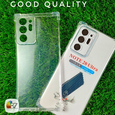 Picture of Samsung Note 20 Ultra (6.9 inch) - Airbag Antishock - Drop Resistance Flexible TPU Back Cover Case - With Camera Protection Bump
