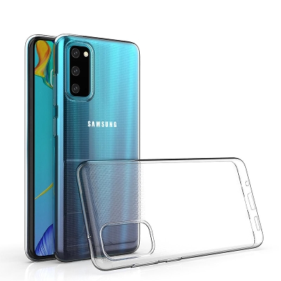 Picture of transparent back cover for samsung a71