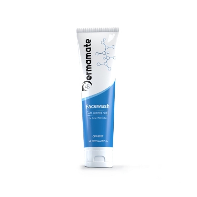 Picture of Dermamate Face Wash For Acne Prone Skin 100ml CLEAR