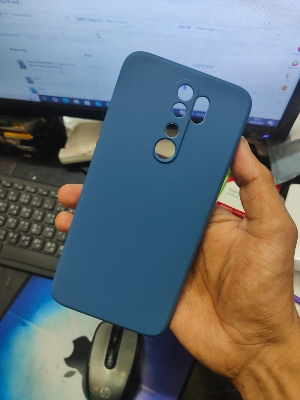 Picture of for redmi note 8 pro  selicon matt back cover