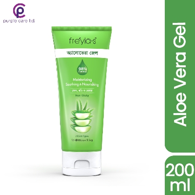 Picture of Freyias Aloe Vera Gel Moisturizing Skin Care 200 Ml Fresh
