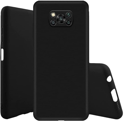 Picture of for poco x3 / poco x3 pro matt selicon back cover