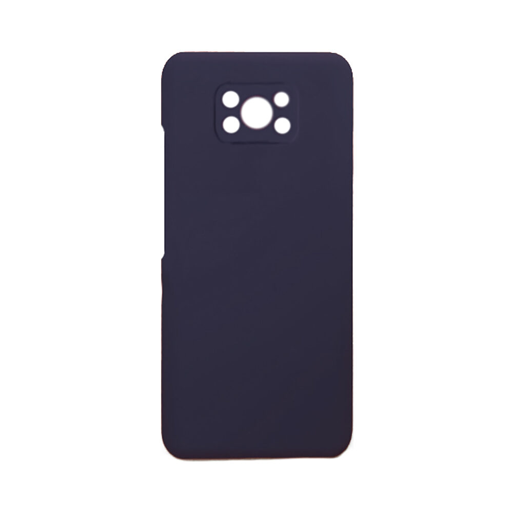 Picture of for poco x3 / poco x3 pro matt selicon back cover