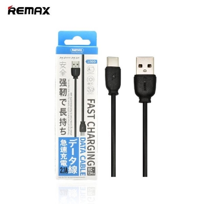 Picture of Remax Type-C Data Cable (RC-134a) Fast Charging Data Cable for Type-C USB Remax Data Cable Fast Charging Cable