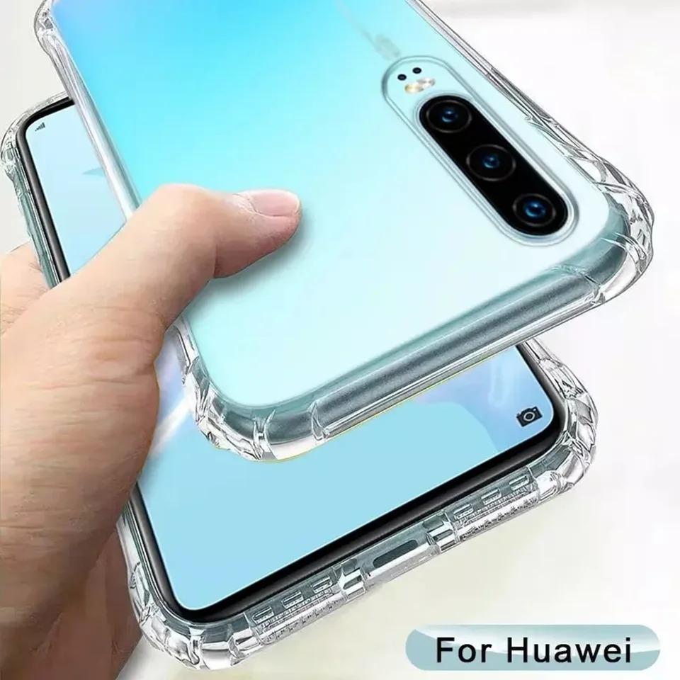 Picture of Huawei Nova 3E / P20 Lite Premium Silicone Case Crystal Clear Soft TPU Ultra-Thin Transparent Flexible Protective Mobile Phone Back Cover