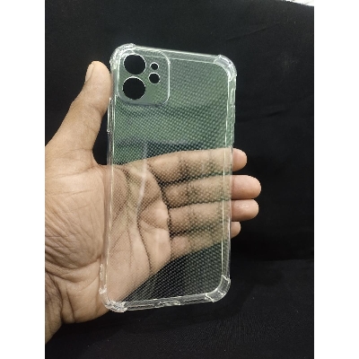 Picture of transparent back cover for iphone 11