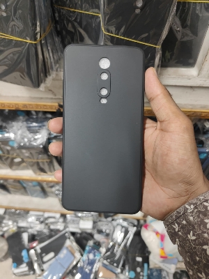 Picture of Xiaomi redmi k20/xiaomi redmi k20 pro এর জন্য ক্যামেরা প্রটেকশন সহ স্মোক ট্রান্সলুসেন্ট ম্যাট হার্ড ব্যাক কেস কভার (Back Case Cover For Smartphone)