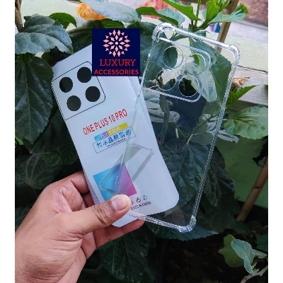 Picture of clear transparent back cover for one plus 10 pro