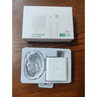 Picture of Supervooc 80W Fast Charger EU Adapter USB Type C Cable For OPPO Find X5 X3 Pro X2 Reno 7 6 5 Pro Ace 2 A72 R17 R11 Oneplus 10Pro