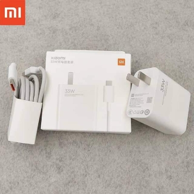 Picture of XIAOMI 33W EU FAST CHARGER ADAPTER WITH TYPE-C CABLE