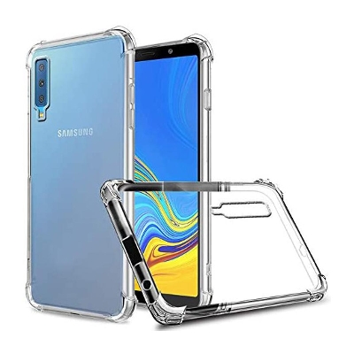 Picture of transparent back cover for samsung galaxy A7 (2018)