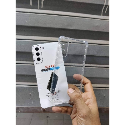 Picture of transparent back cover for samsung S21fe