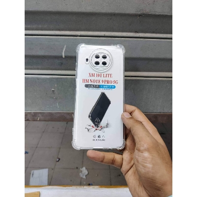 Picture of Clear Soft Transparent Flexible Back Cover For Xiaomi Mi 10T Lite / Mi 10i 5G / Redmi Note 9 Pro 5G