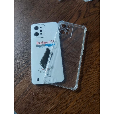 Picture of for realme c31 clear transparent back cover