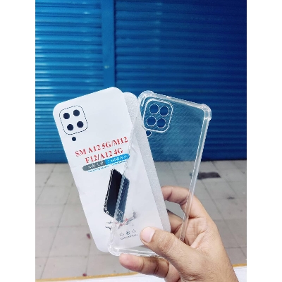 Picture of transparent back cover for samsung a12 / m12 4g/a12 5g/ f12/