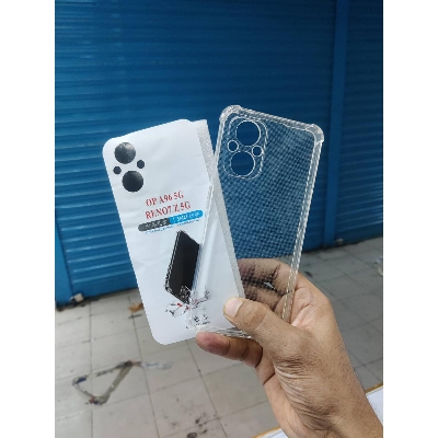 Picture of for oppo A96 5G / RENO 7 Z  SOFT CLEAR TRANSPARENT BACK COVER