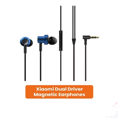 Picture of Xiaomi Dual Driver In-Ear Earphones With Magnetic - Blue