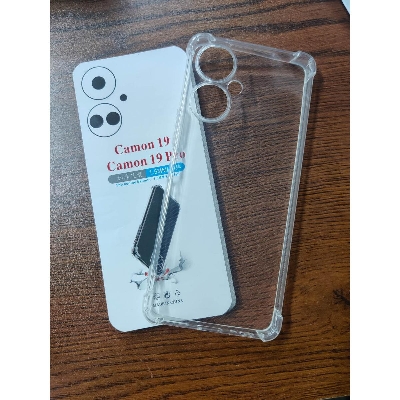 Picture of transparent  back cover for Tecno camon 19 / camon 19 pro