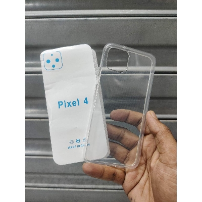 Picture of transparent back cover for Google Pixel 4