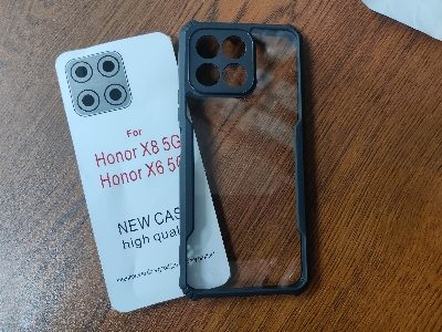 Picture of Honor x8 5g / x6 5g এর জন্য xundd স্বচ্ছ ক্রিস্টাল ক্লিয়ার কেস আল্ট্রা পাতলা হালকা ওজনের ট্রেন্ডি স্টাইলিশ স্লিম শকপ্রুফ বাম্পার ক্যামেরা প্রতিরক্ষামূলক কভার (Back Case Cover For Smartphone)