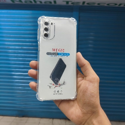Picture of Motorola Moto G52 Premium Silicone Case Crystal Clear Soft TPU Ultra-Thin Transparent Flexible Protective Mobile Phone Back Cover