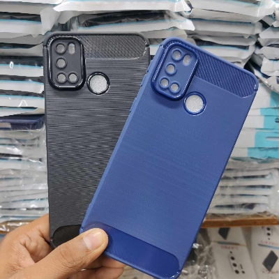 Picture of For Walton Primo S8 mini Stylish Carbo Fiber Silicon Case Back Cover