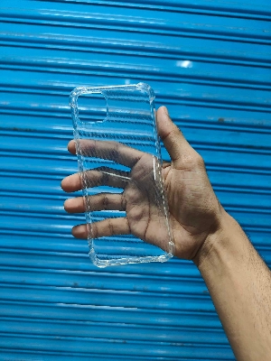 Picture of For Realme C11 Silicone Airbag cover Shockproof Transparent Protective Clear Back Cover TPU Case