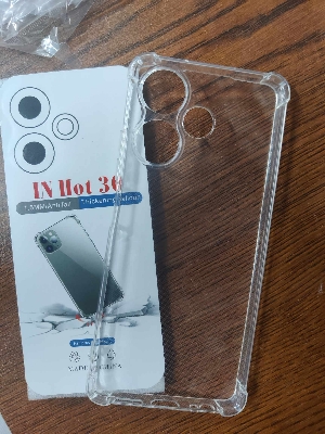 Picture of FOR INFINIX HOT 30  Break proof/ Shock proof Transparent clear TPU back case