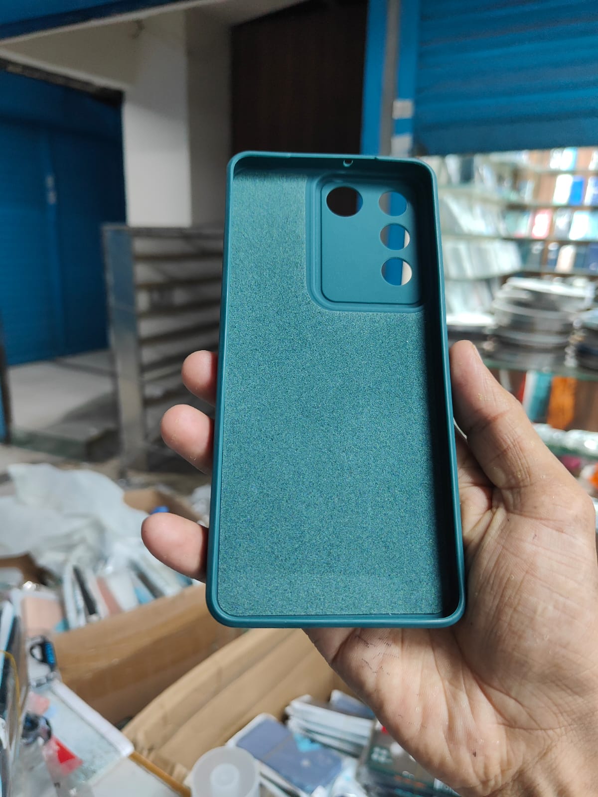 Picture of for vivo v27e soft silicon back cover