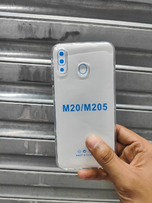 Picture of transparent back cover for samsung galaxy m20