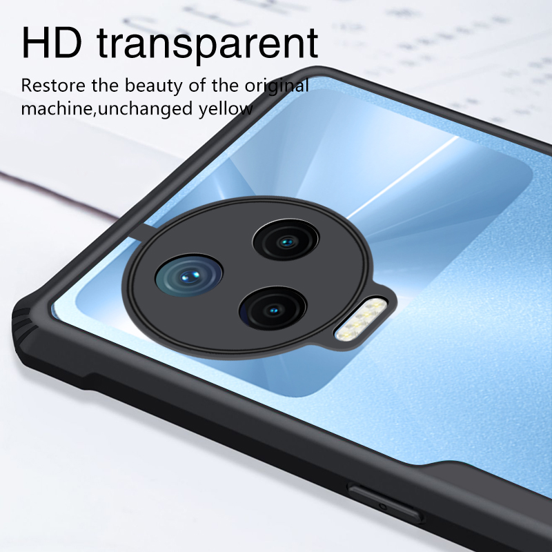Picture of Xundd Back Cover Transparent bumper Hard Phone Case Infinix Note 12 2023 Back Cover