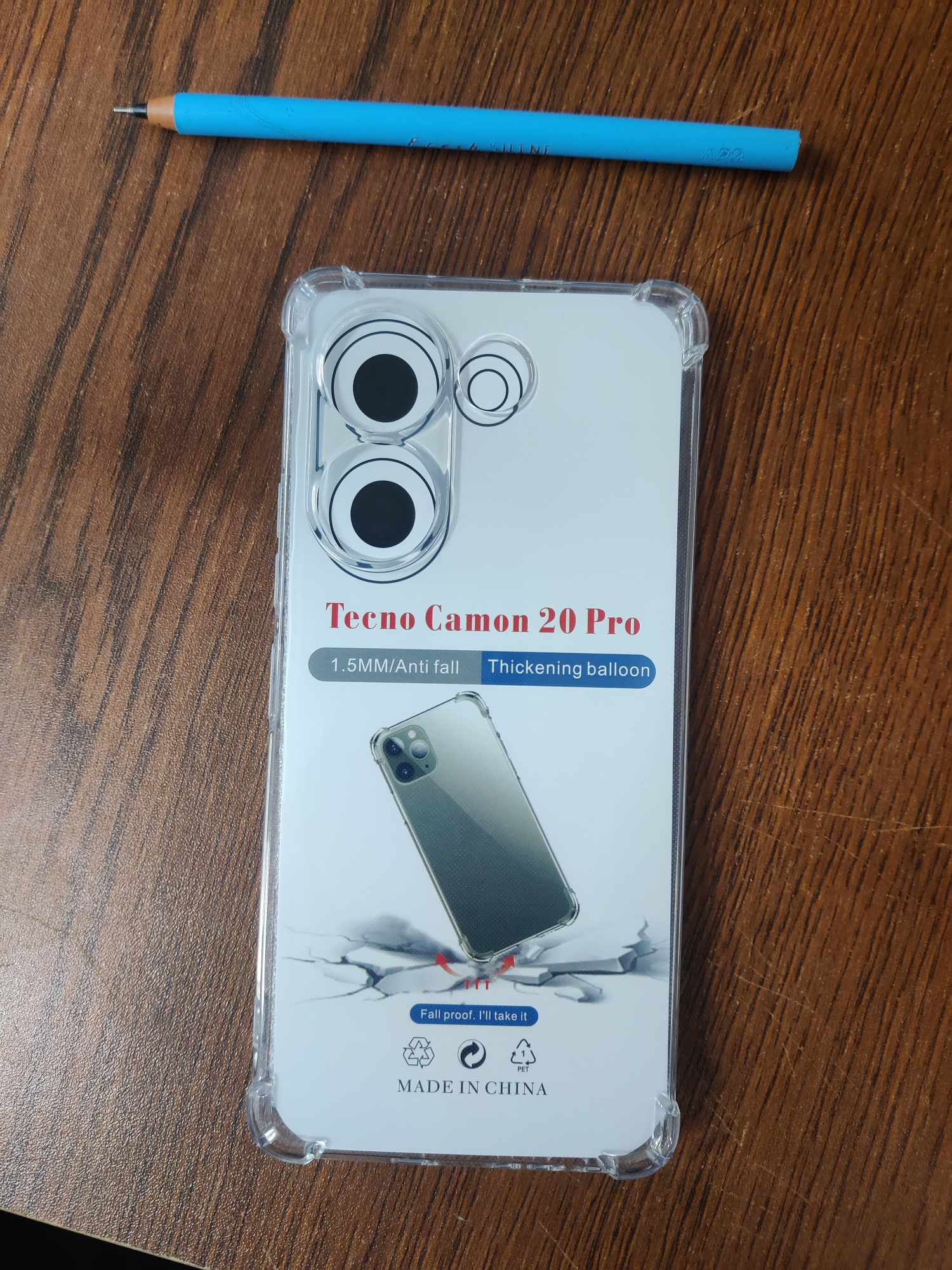 Picture of For Tecno Camon 20/Tecno Camon 20 Pro Case Soft Transparent Full Protection Clear Back Cover Tecno Camon20 Pro Phone Cases Cover