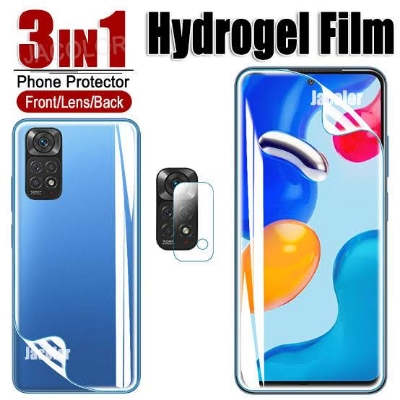 Picture of 3IN1 COMBO PACK FOR REDMI NOTE 11 4G / NOTE 11S / NOTE 11 PRO 4G BACK POLY CAMERA LENS SCREEN PROTECTOR