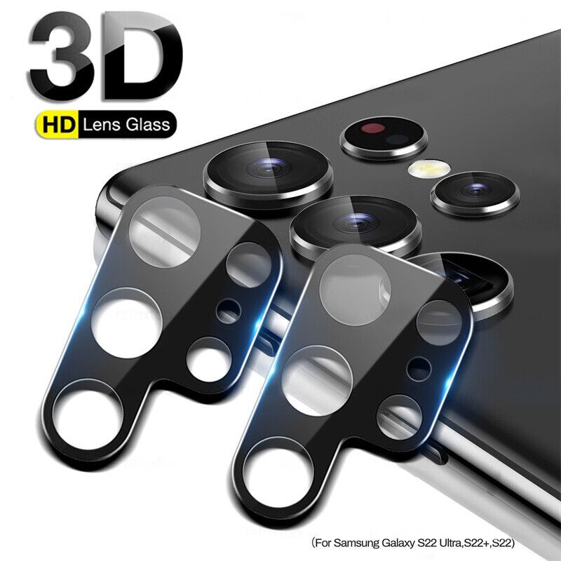 Picture of Samsung Galaxy S23 Ultra 5G  3D Full Camera Lens Protector Flexible Tempered Camera Lens Protector Film