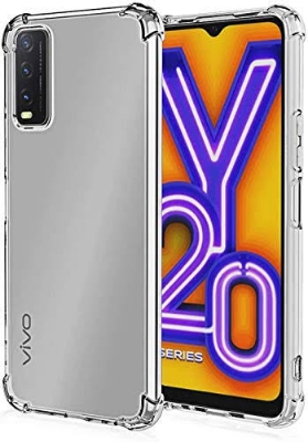 Picture of Vivo_Y20 Antishock Soft Bumper Air Bag Cushions Drop Resistance Transparent TPU Case Silicone Back Cover For Vivo Y20