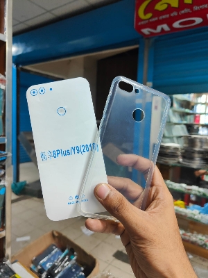 Picture of for huawei y9 2018 soft clear transparent  back cover