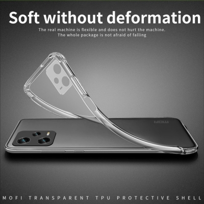 Picture of transparent back cover for redmi note 12 pro plus